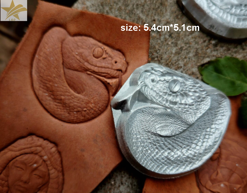 Unique Leather Work - Snake Maidush Pattern Hand-work Unique Leather