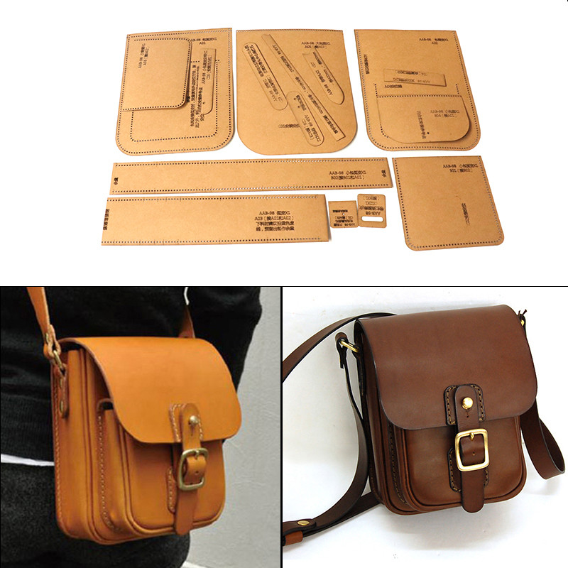DIY Leather Craft Shoulder Bag - Leatherwork Patterns recension och pris