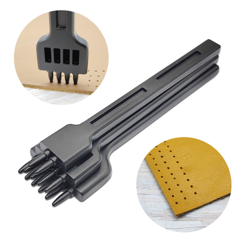 3pcs/set Alloy Steel DIY Leath - Leather Punch Revolving recension och pris