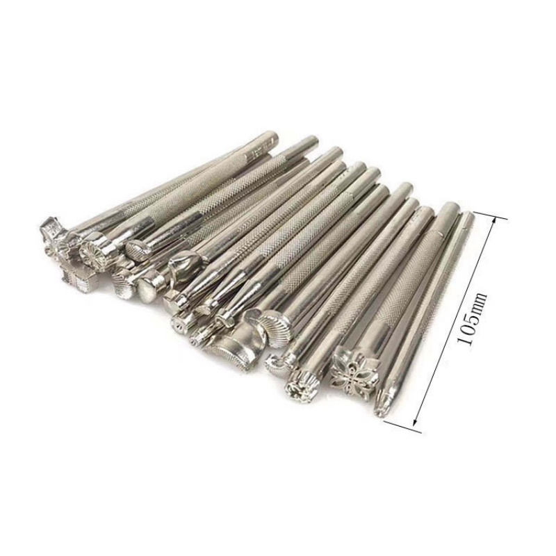 20Pcs Leather Stamping Tools L - Leather Stamp Set recension och pris
