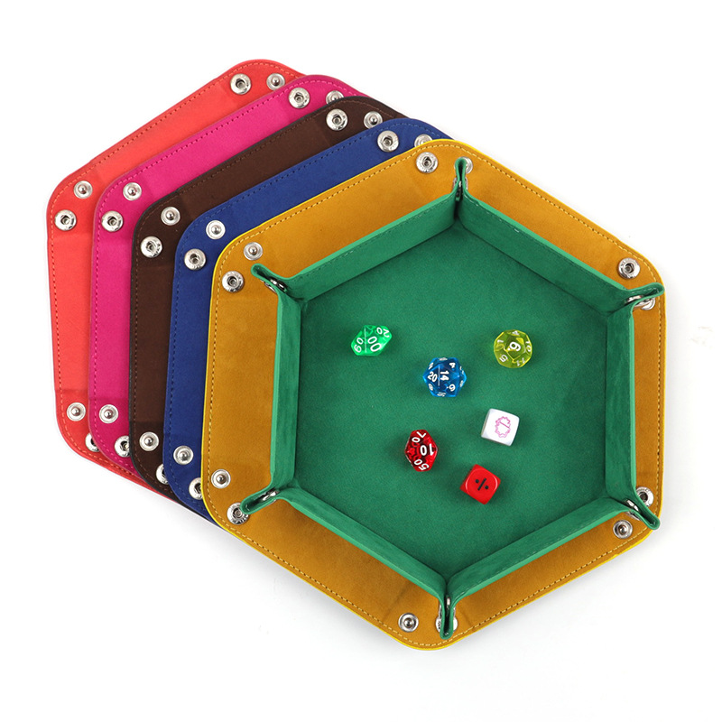 Rolling Folding Hexagon Dice G - Leatherwork Roller recension och pris