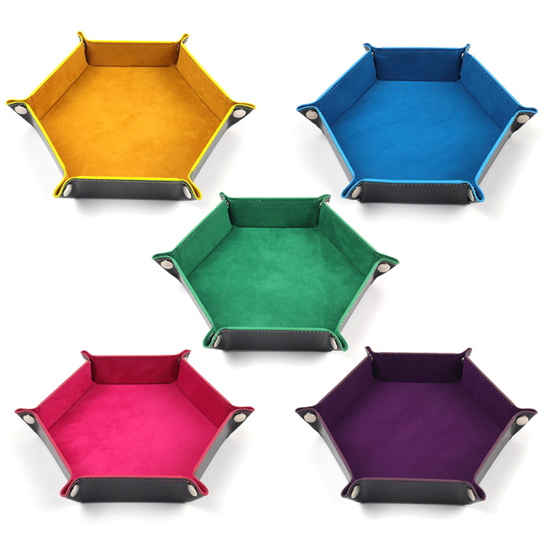 Rolling Folding Hexagon Dice G - Leatherwork Roller recension och pris