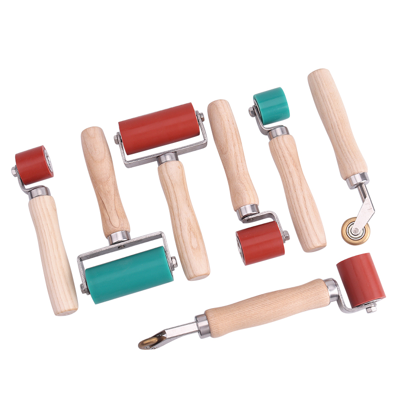 Hand Push Silicone Pressure Ro - Leatherwork Roller recension och pris