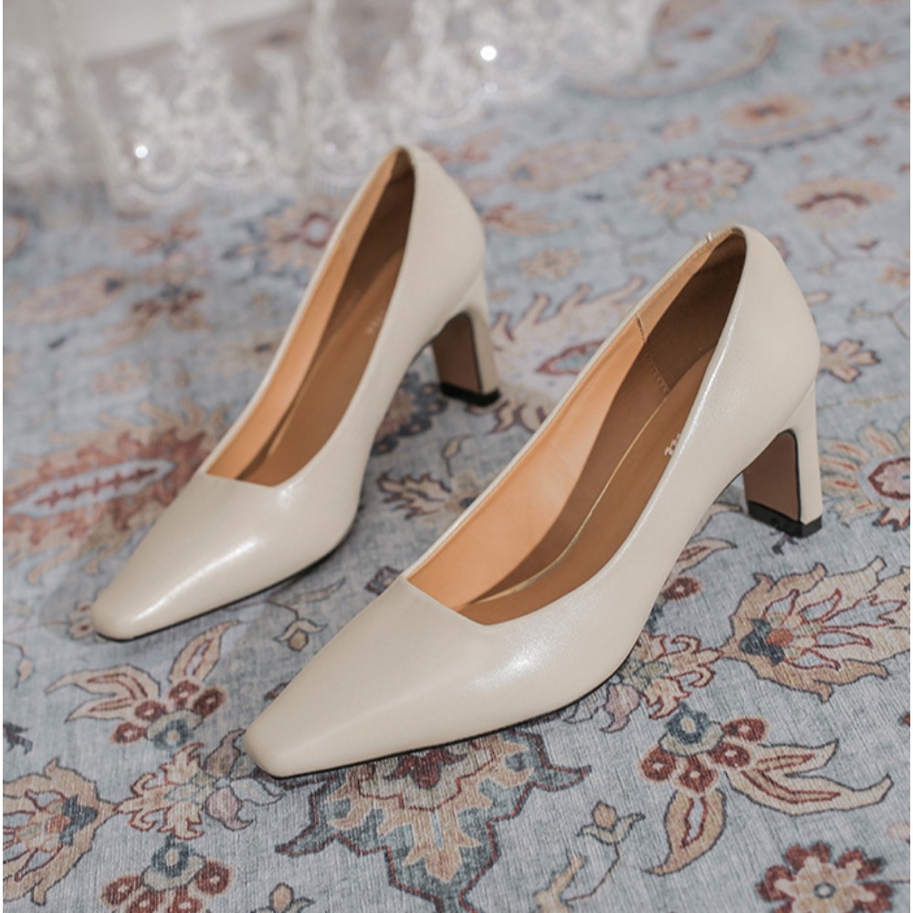 High Heels Women's New Profess - Leatherwork In French recension och pris