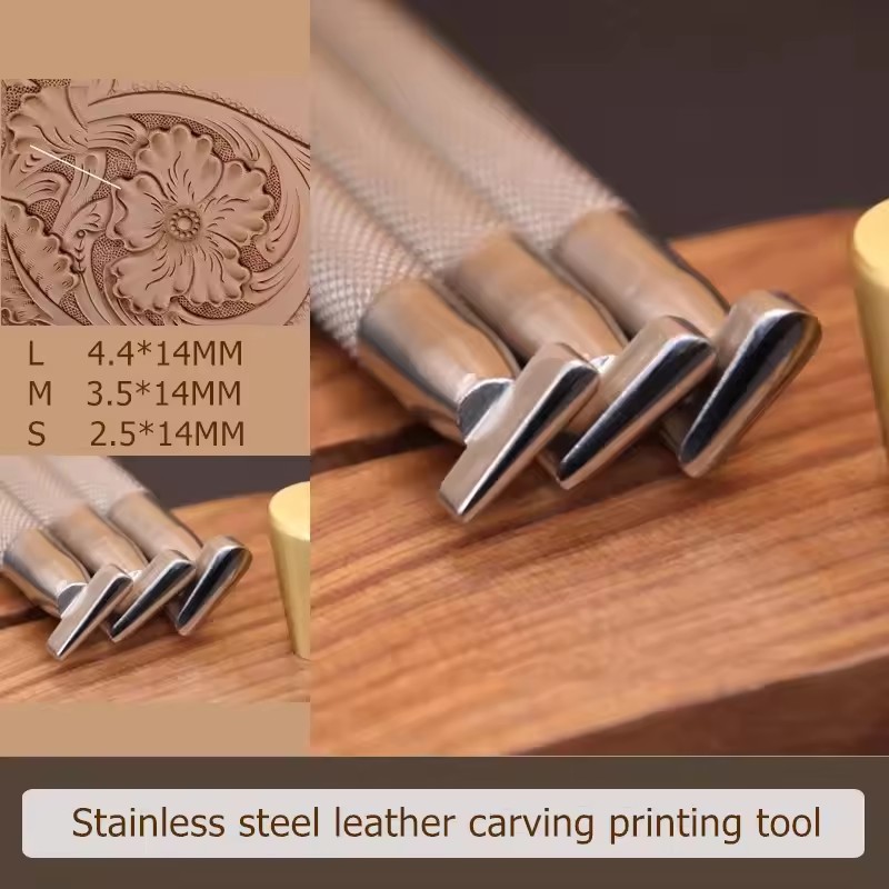 Thumbprint Arabesque Stamp Set - Leather Stamp Set recension och pris