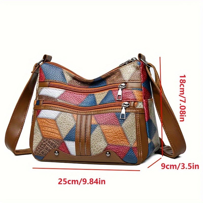 Women Geometric Pattern Synthe - Leatherwork Patterns recension och pris