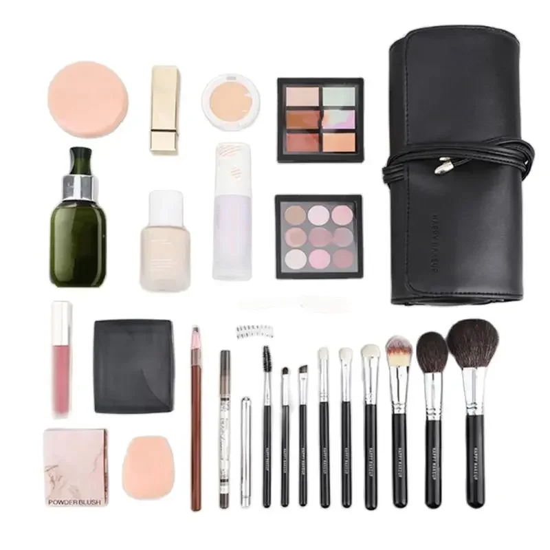 Women's Makeup Brush Bag Rolli - Leatherwork Roller recension och pris
