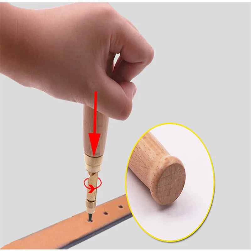 DIY Leather Punch Rotary Perfo - Leather Punch Revolving recension och pris