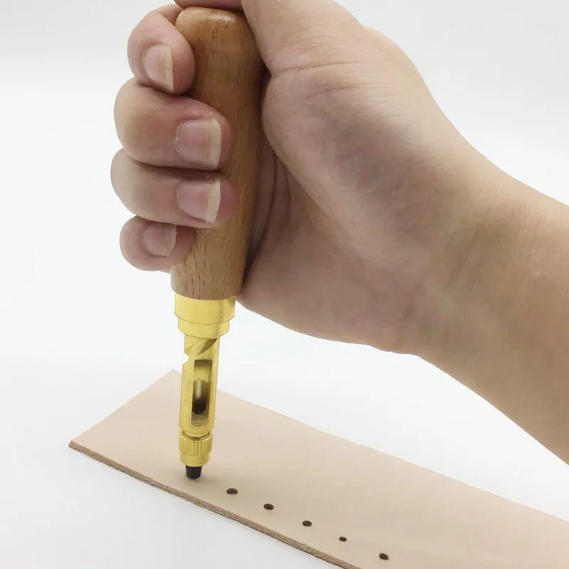 DIY Leather Punch Rotary Perfo - Leather Punch Revolving recension och pris