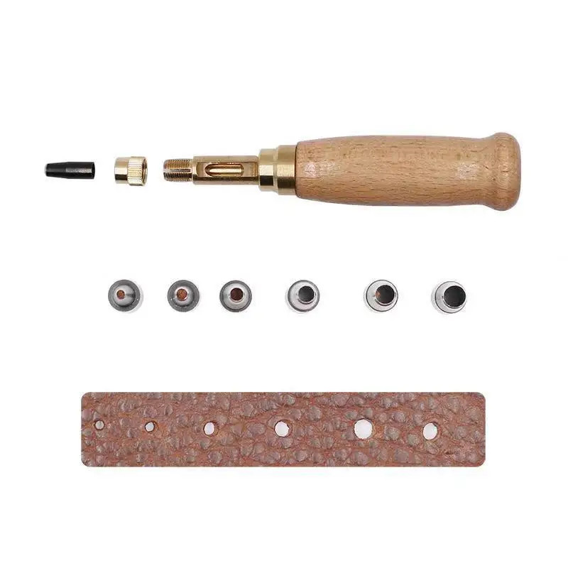 DIY Leather Punch Rotary Perfo - Leather Punch Revolving recension och pris