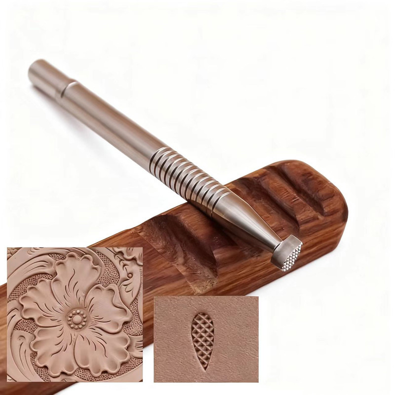 Arabesque Background Stamp Set - Leather Stamp Set recension och pris