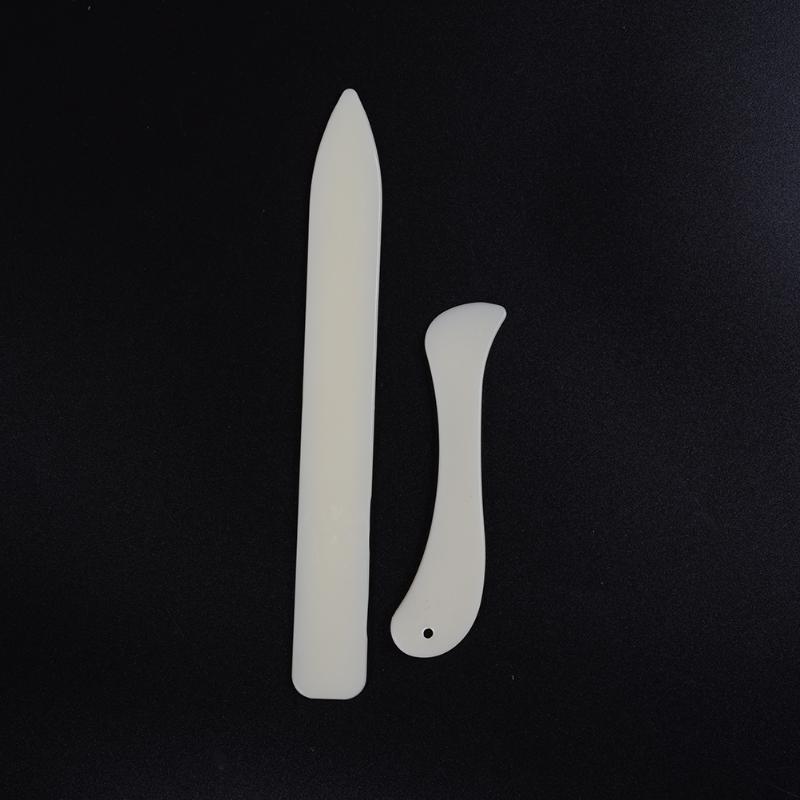 2PCS Leather Working Tool Bone - Leather Work Folder recension och pris