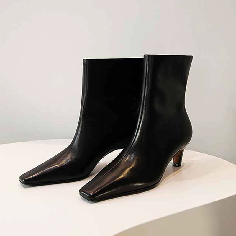 AIYKAZYSDL 2025 Square Toe Ank - Leather Work Western recension och pris
