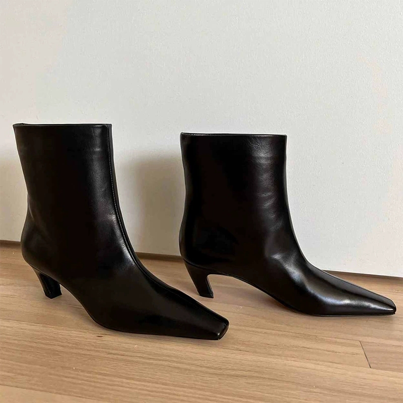 AIYKAZYSDL 2025 Square Toe Ank - Leather Work Western recension och pris