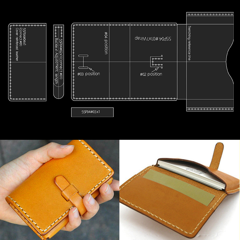 YOMDID 4pcs Acrylic Mold Walle - Leatherwork Patterns recension och pris