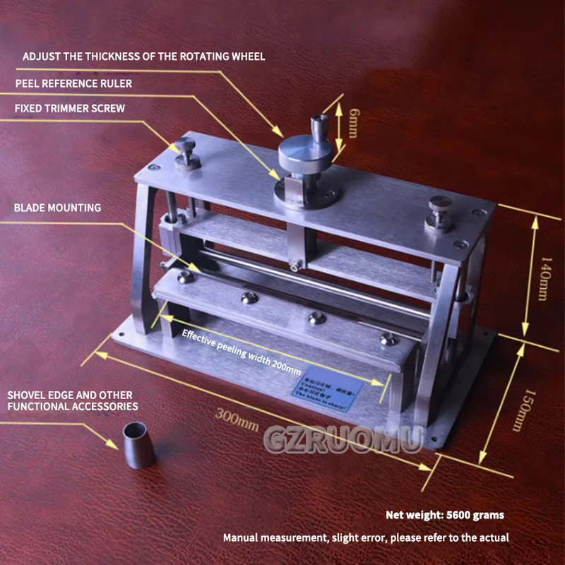 DIY Manual Leather Splitter Ma - Leatherwork Craft recension och pris