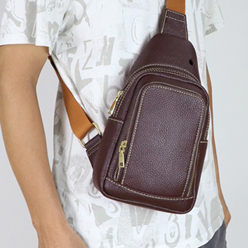 1Set Men Chest Bag Stencils Ac - Leatherwork Patterns recension och pris