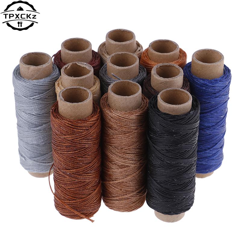 50m/Roll DIY Waxed Sewing Thre - Leatherwork Roller recension och pris
