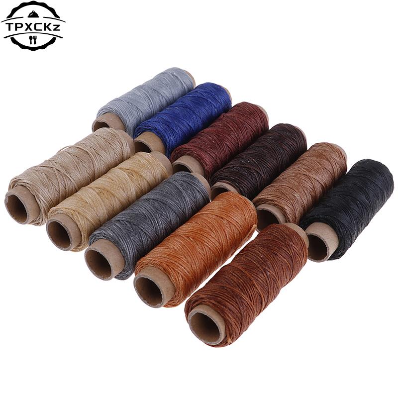 50m/Roll DIY Waxed Sewing Thre - Leatherwork Roller recension och pris