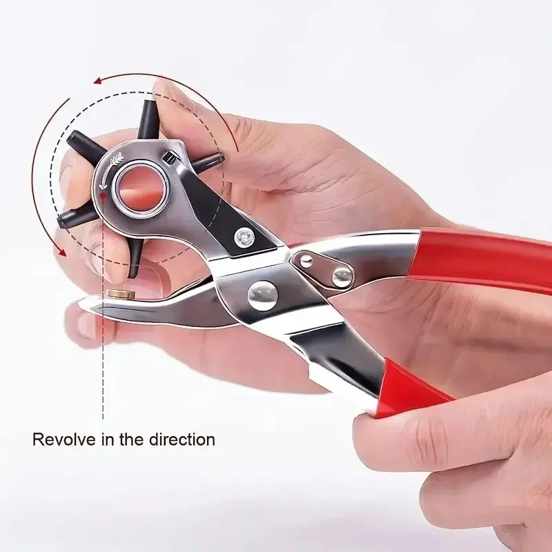 Heavy‑Duty Revolving Leather H - Leather Punch Revolving recension och pris