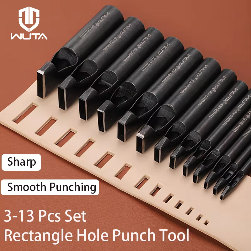 WUTA Basic Series 3-13 Pcs Lea - Leather Punch Revolving recension och pris