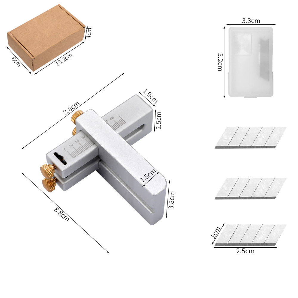 Leather Strap Cutter, Aluminiu - Leatherwork Accessories recension och pris