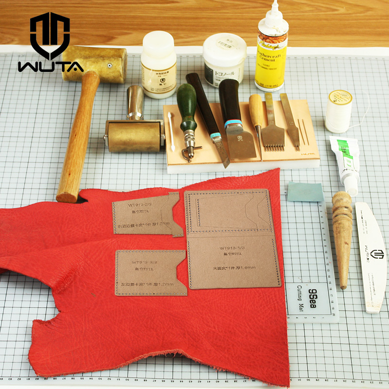 WUTA 913 Mini Card Case Kraft  - Leatherwork Accessories recension och pris