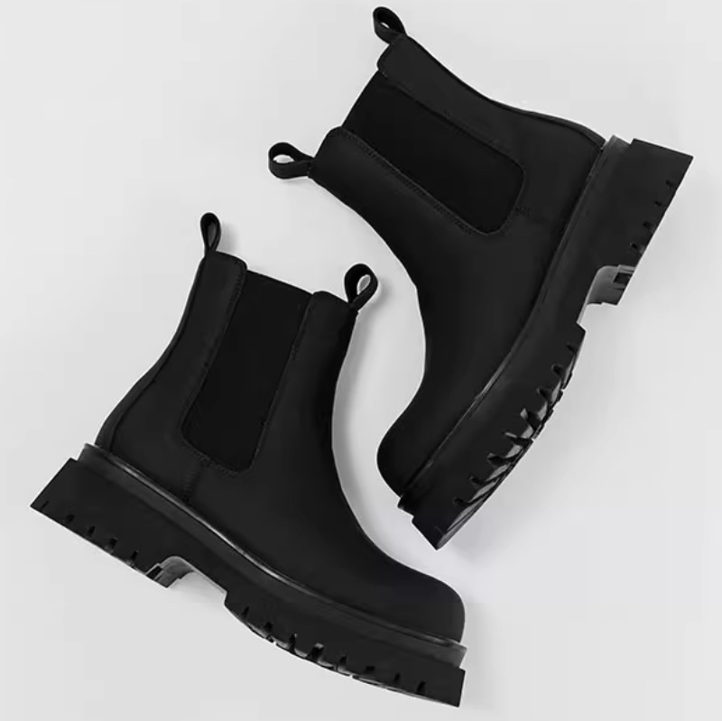 Men Lug Boots Classic England  - Leather Work Western recension och pris