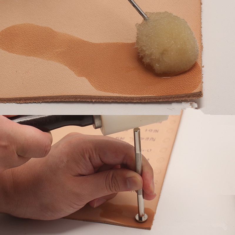 1Pcs DIY Leather Craft Alloy M - Leather Stamp Set recension och pris