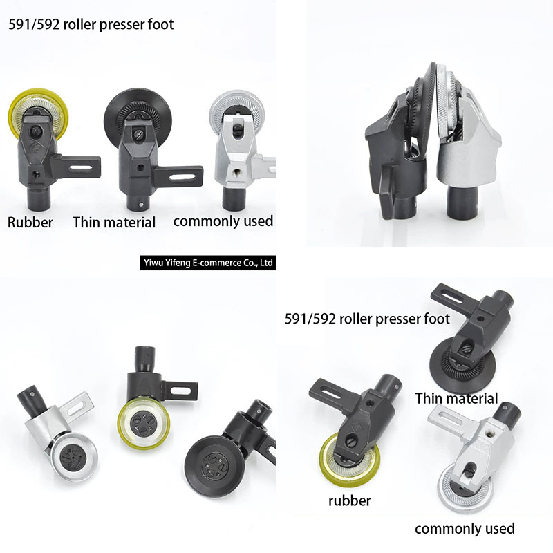591/592 Roller Presser Foot fo - Leatherwork Roller recension och pris