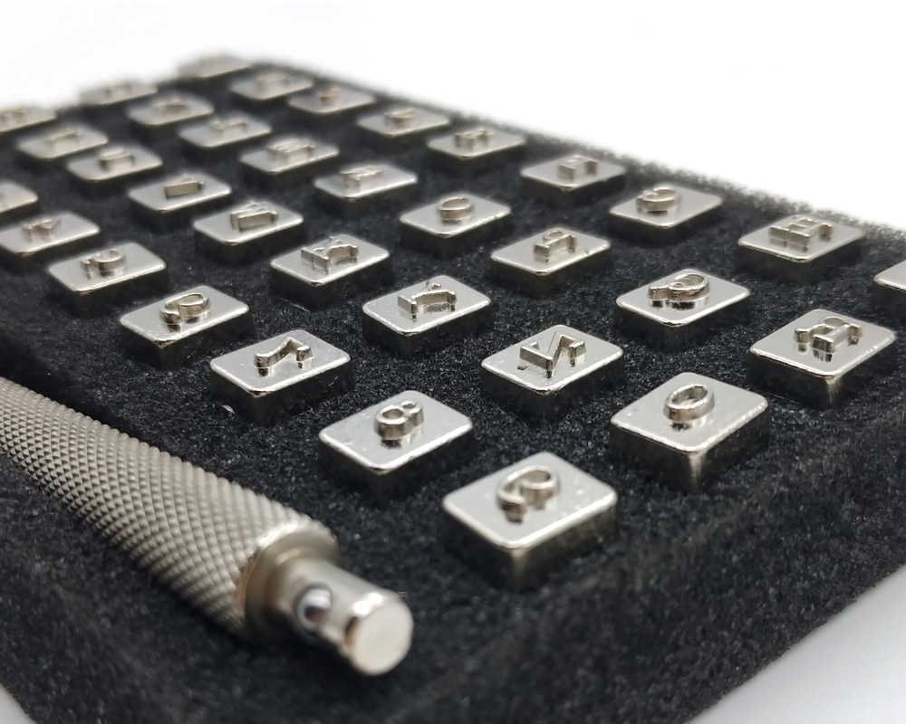 Metal Stamps Set Stamping Die  - Leather Stamp Set recension och pris