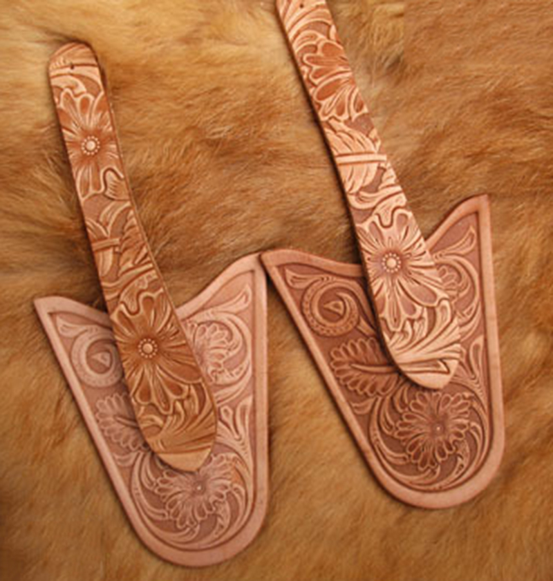 Tang dynasty flower Hand-work  - Unique Leather Work recension och pris