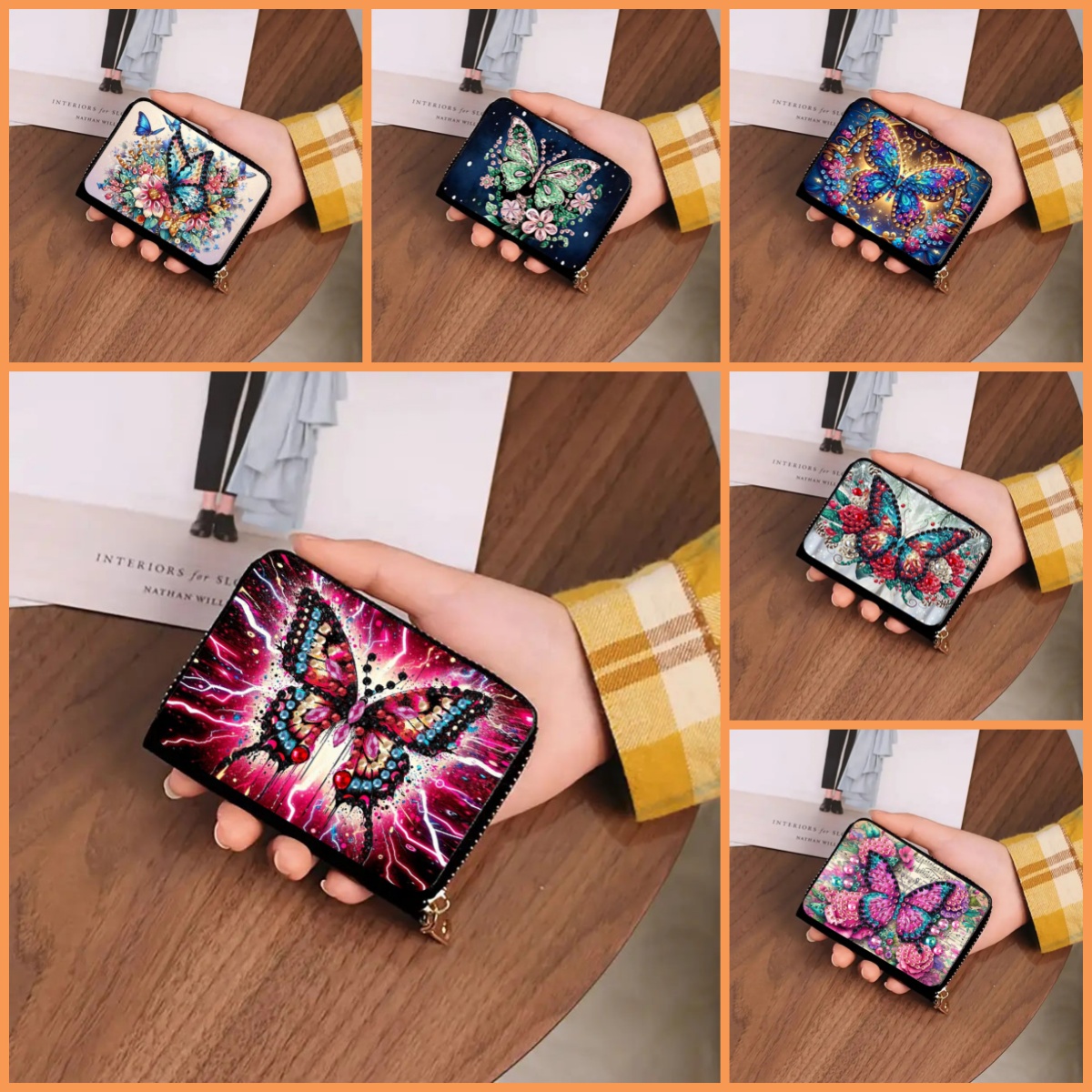 1 DIY Diamond Painting Set wit - Leatherwork Patterns recension och pris