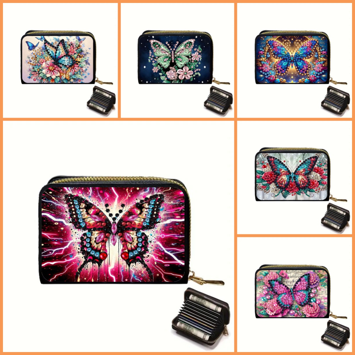 1 DIY Diamond Painting Set wit - Leatherwork Patterns recension och pris