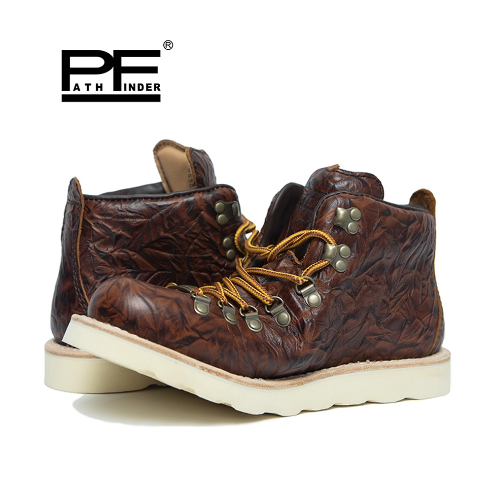 pf Fashion Men's Genuine Leath - Leather Work Western recension och pris