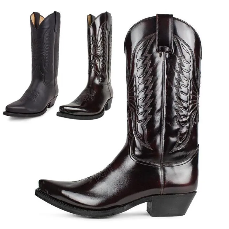 Cowboy Men Women Country Vinta - Leather Work Western recension och pris