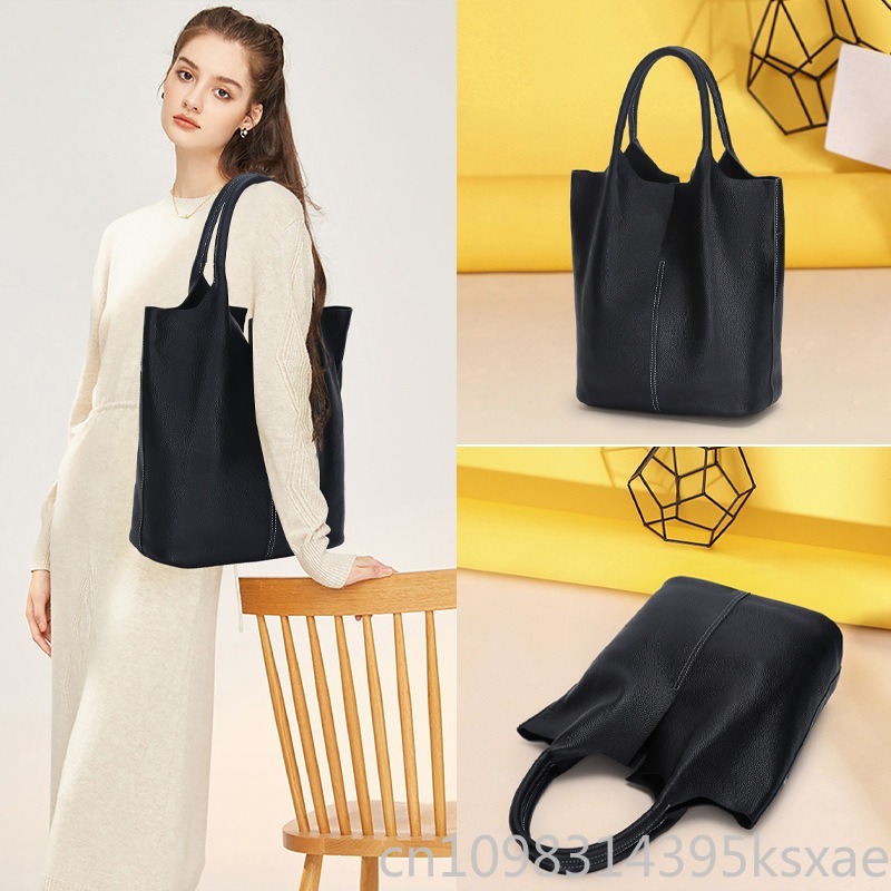 Women's Genuine Leather Should - Unique Leather Work recension och pris