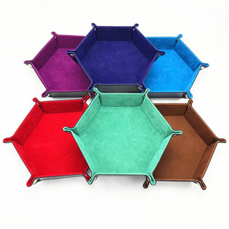 Rolling Folding Hexagon Dice G - Leatherwork Roller recension och pris