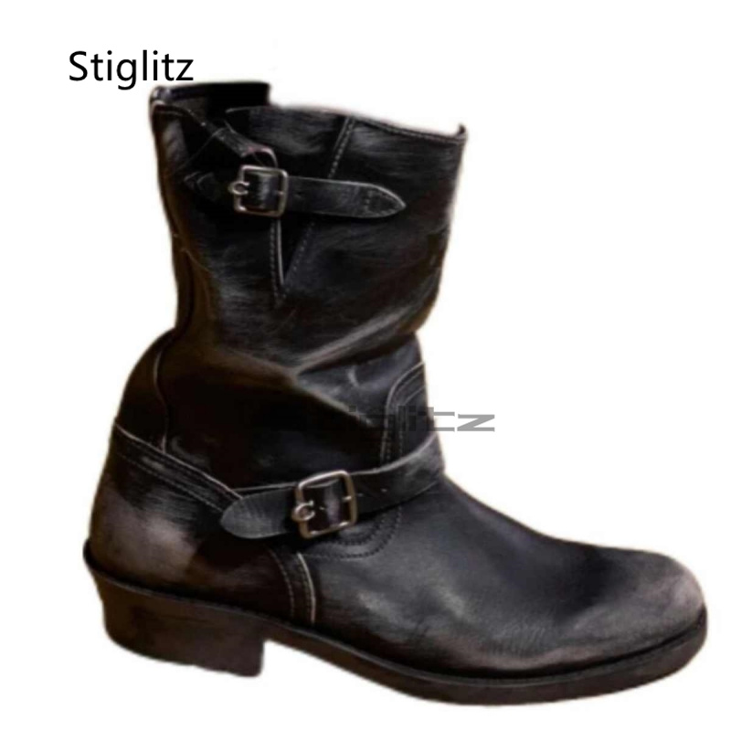 Retro Western Cowboy Boots for - Leather Work Western recension och pris