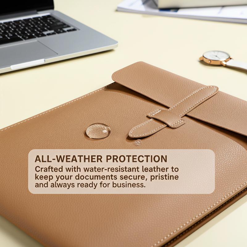 A4 Premium Vertical Leather Do - Leather Work Folder recension och pris