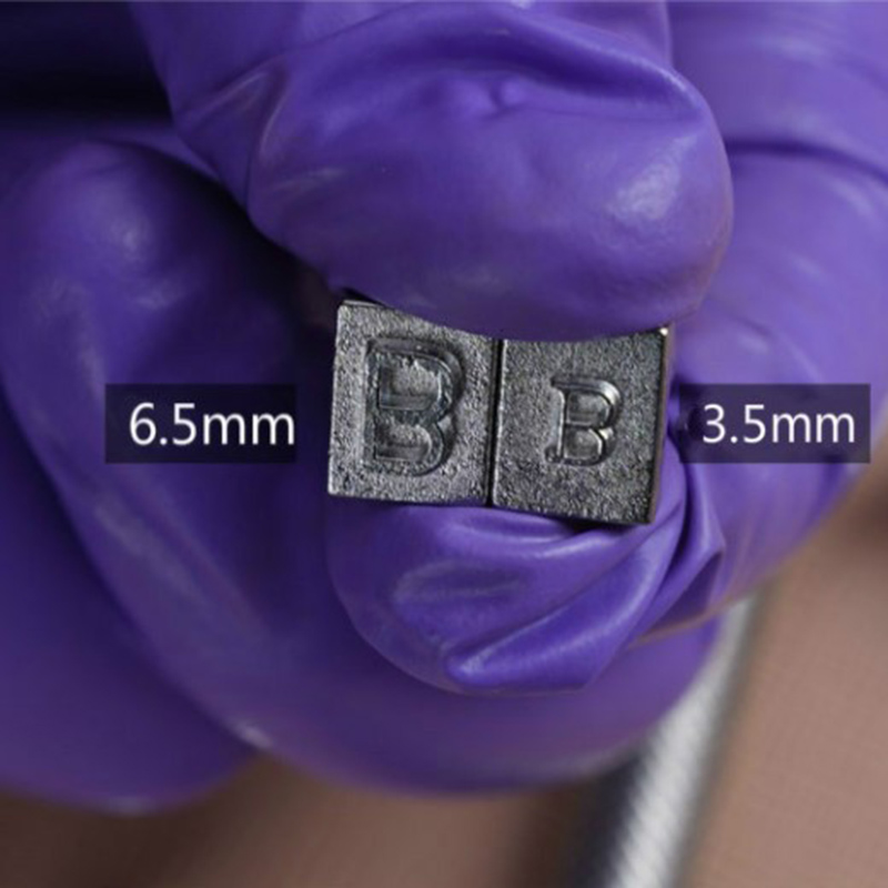 36pcs Steel Alphabet letter Nu - Leather Stamp Set recension och pris