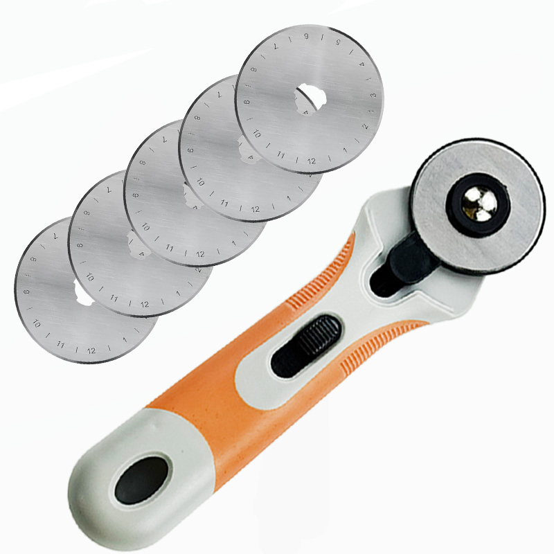 45mm Rotary Cutter, Fabric Cut - Leatherwork Roller recension och pris