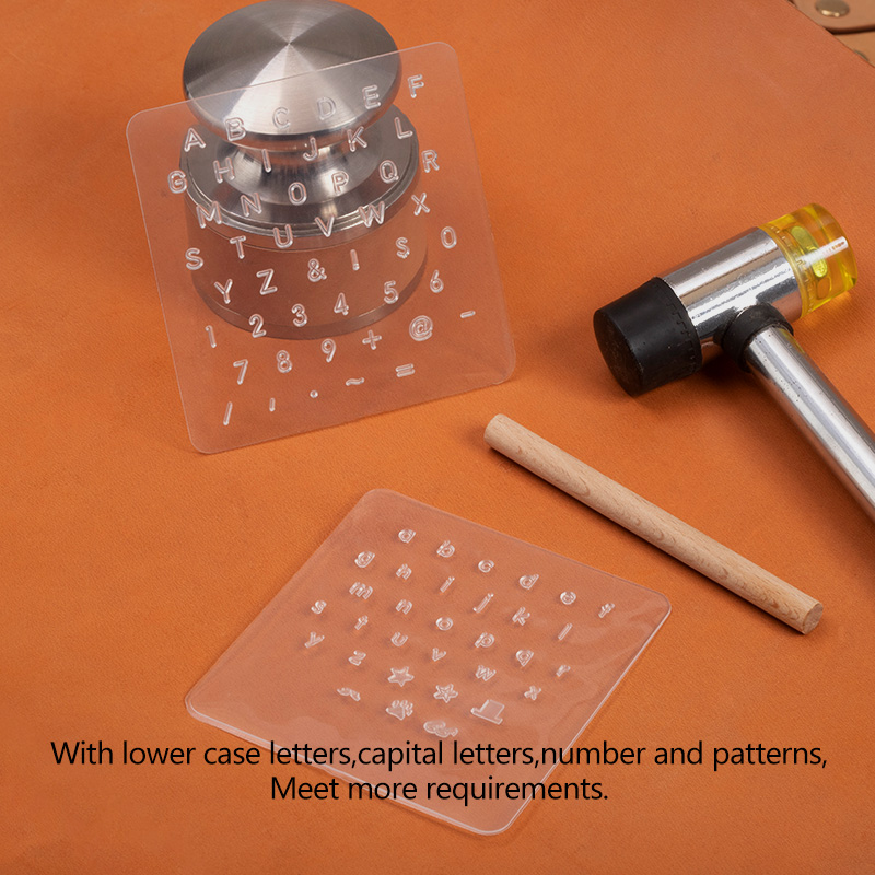 WUTA 3 Pcs Leather Stamping Ca - Leather Stamp Set recension och pris