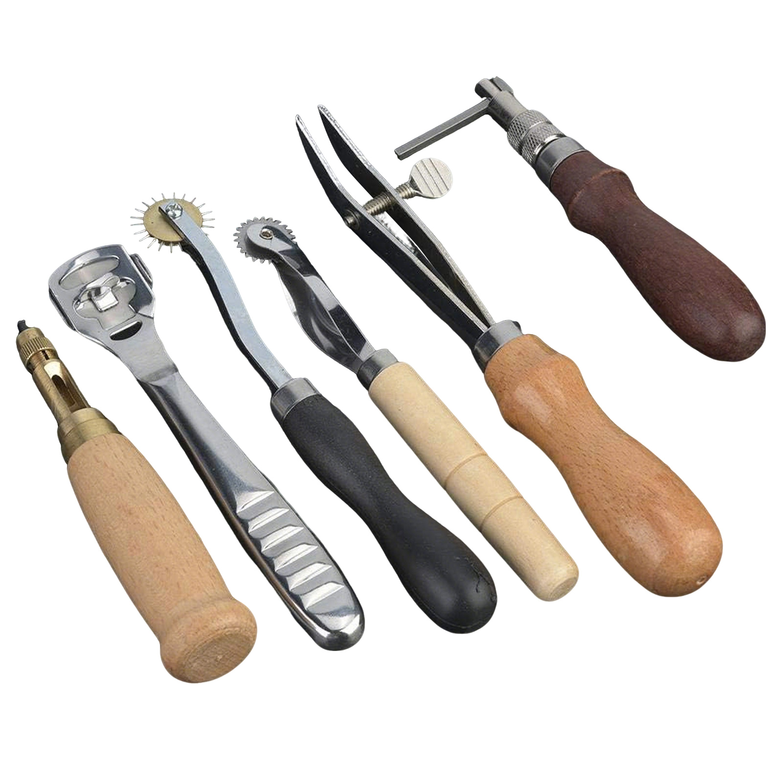 Leather Tools, 19 Pcs Leather  - Leatherwork Craft recension och pris