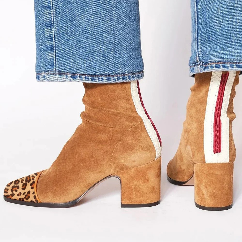 Suede Leather Women's Boots Po - Leather Work Western recension och pris
