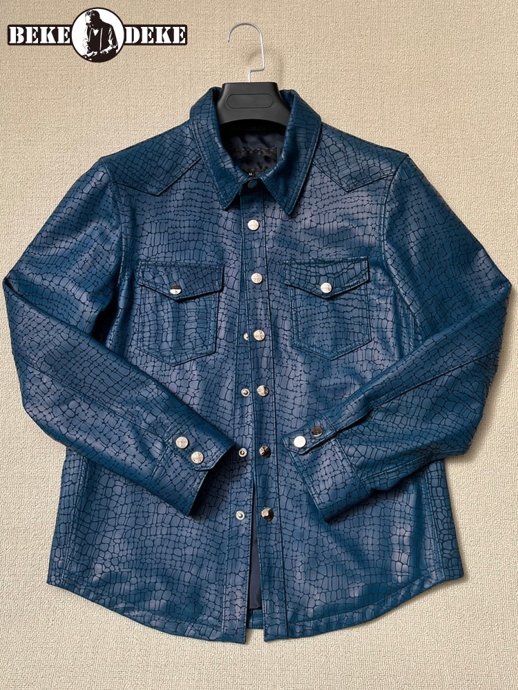 Men Spring Crocodile Pattern R - Leatherwork Patterns recension och pris