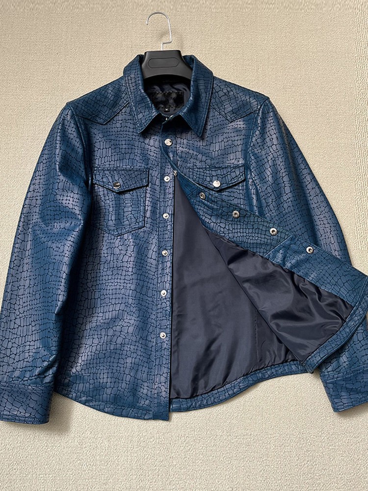 Men Spring Crocodile Pattern R - Leatherwork Patterns recension och pris