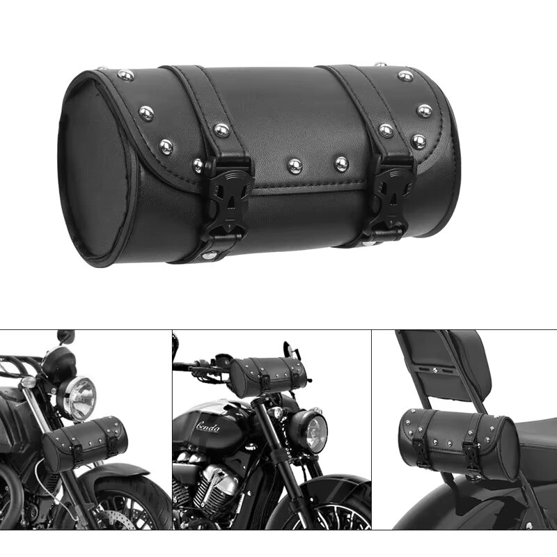 Motorcycle Bags Black Pu Leath - Leatherwork Roller recension och pris