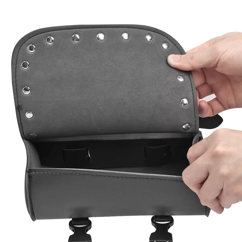 Motorcycle Bags Black Pu Leath - Leatherwork Roller recension och pris