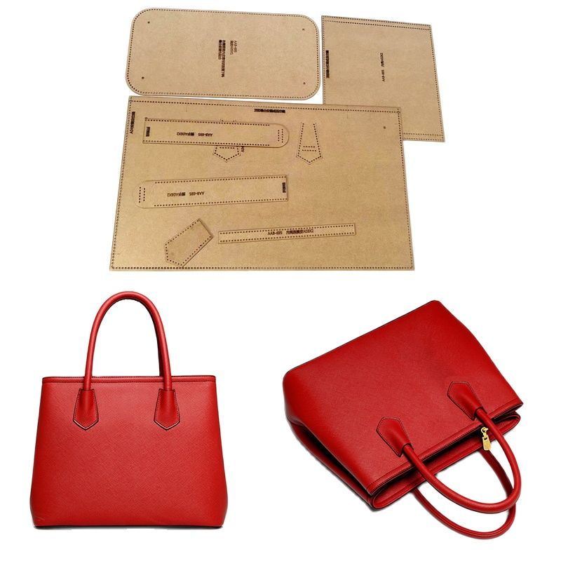 1Set Fashion Handbag Bag Sewin - Leatherwork Patterns recension och pris